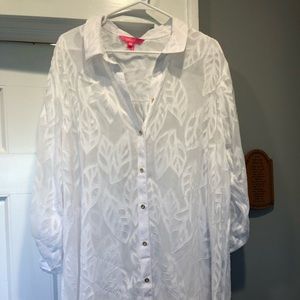 Lily Pulitzer swimsuit coverup or summer sheath